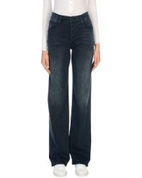 Mother Pantalon en jean - Bleu
