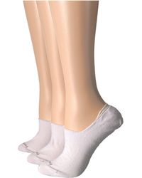 Athleta Synthetic Hidden Comfort Socks By Balega In Black Lyst