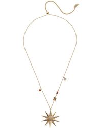 Swarovski Lucky Goddess Wings Necklace in Metallic - Lyst