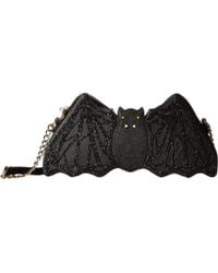 betsey johnson bat purse