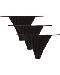 Felina Blissful String Thong 3-pack - Black