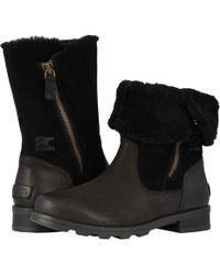 sorel major low black