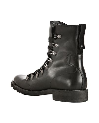 Lyst - Kenneth Cole Reaction Black Leather Night Hunt Boots in Black ...