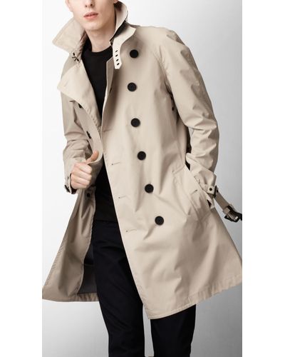burberry nylon trench coat