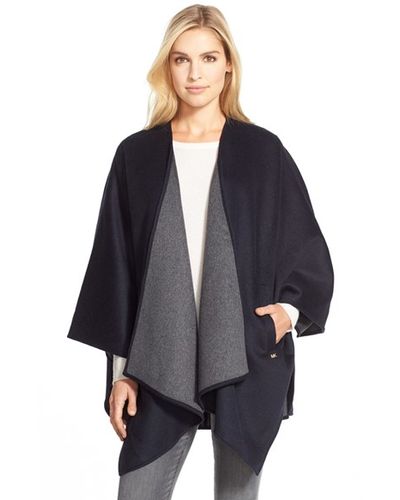 michael kors wool cape