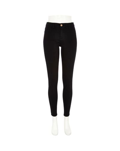 river island black molly jeggings