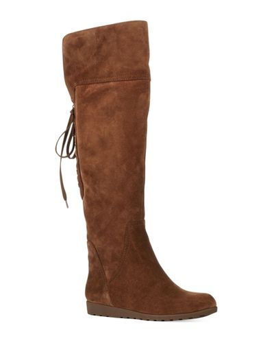 nine west lestife round toe boots