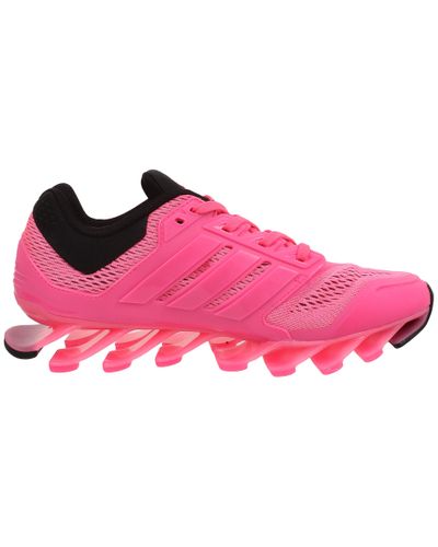 Lyst - Adidas Springblade Drive Mesh Low-Top Sneakers in Pink