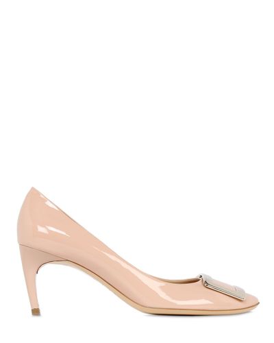 roger vivier belle de nuit patent leather pumps