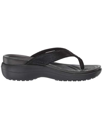 crocs reviva women's flip flop sandals