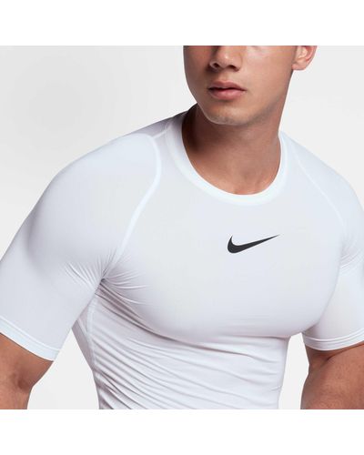 nike short sleeve compression top