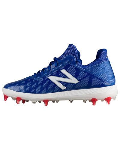 light blue new balance cleats