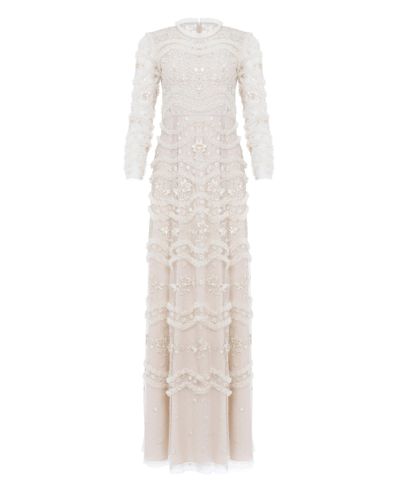 ruffle bloom gown needle and thread