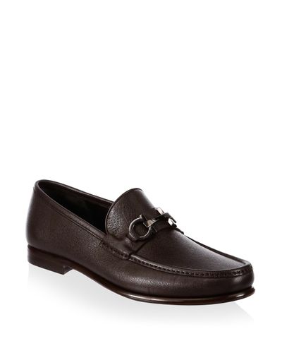 ferragamo crown bit loafer