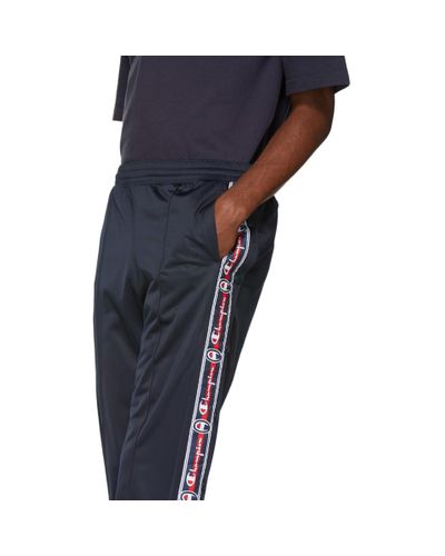 jacquard logo tape tracksuit joggers