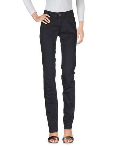 ladies black armani jeans