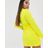 Vestito blazer a portafoglio giallo di Boohoo in Yellow