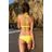 Mikoh Swimwear Maui Crochet Racerback Bikini Top - Plumeria Yellow