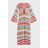 Missoni Multicolor Donna Lace-up Crochet-knit Midi Kaftan