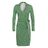 Diane von Furstenberg Green Wickelkleid JEANNE