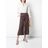 Pantaloni sartoriali crop di Vince in Brown