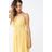 Vestito lungo di Forever 21 in Yellow