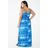 Vestito tie-dye di Forever 21 in Blue
