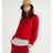 Sweat Holidays en coton rouge Maison Labiche en coloris Red