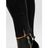 Only Carmakoma Skinny Jeans Curvy Karla Reg Ankle Rits in het Black