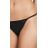 Calvin Klein Black Sleek Model Thong