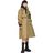 Trench en laine melton et coton beige Sacai en coloris Natural