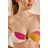 Billabong Multicolor Bandeau-Bikinioberteil "Soul" im Streifendesign