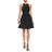 Halston Heritage Black Kurzes Kleid