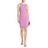 Halston Heritage Purple Kurzes Kleid