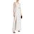 Halston Heritage White Langes Kleid