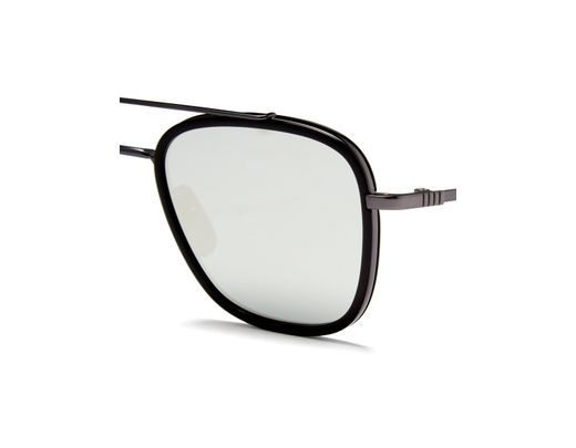 Pour Aviateur Effet Miroir Browne Lunettes Métal En De Thom Soleil wiXZulkPTO