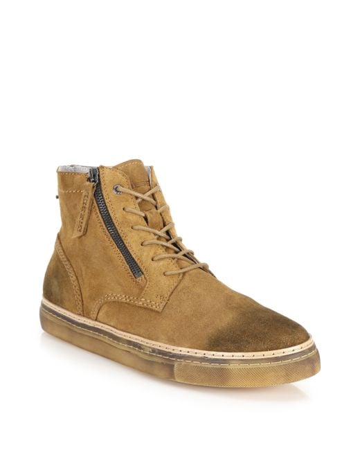 diesel lace up boots