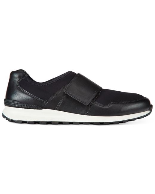 Ecco Women's Velcro®-strap Sneakers in White (Black)  Lyst