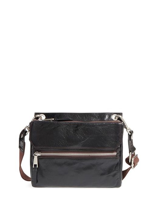 Hobo Small Ashton Leather Cross-Body Bag in Black | Lyst