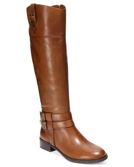 Inc international concepts Fahnee Wide-Leg Leather Riding Boots in ...
