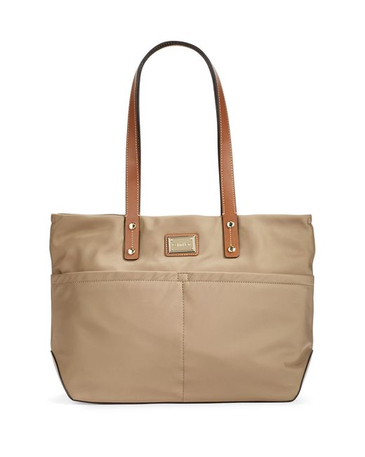 calvin klein brown tote bag