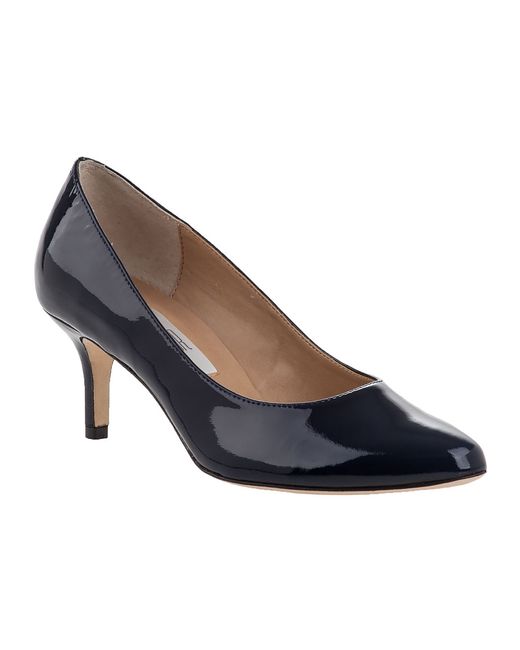 Vaneli for jildor Laureen Pump Navy Patent in Blue (Navy Patent) | Lyst