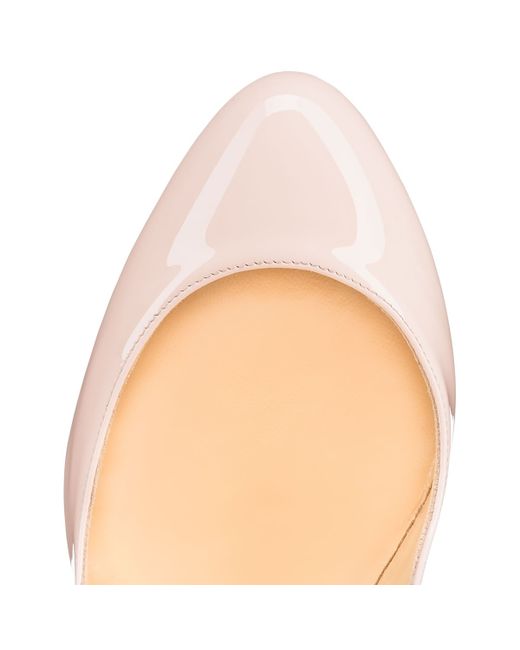 Christian louboutin Wawy Dolly Patent Leather Pumps in Pink (Red ...  