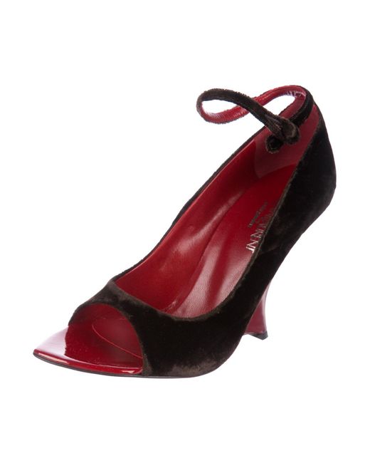 ysl red heels
