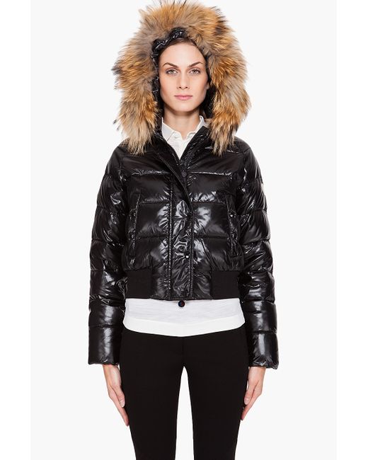 Moncler 'armoise' Padded Jacket in Black | Lyst