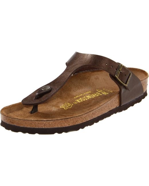Birkenstock Arizona Habana Oiled Leather Sandals in Brown | Lyst