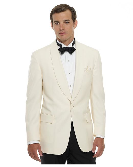 Brooks brothers White Dinner Jacket in White for Men | Lyst