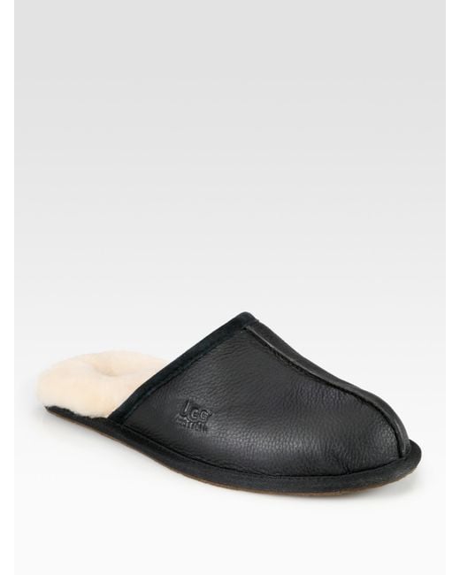 ugg leather scuff