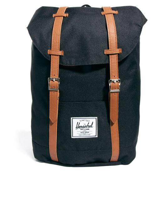 Herschel supply co. 22l Retreat Backpack in Black for Men | Lyst
