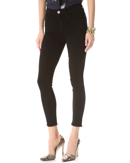 Goldsign Virtual High Rise Skinny Jeans in Blue (Focus) | Lyst
